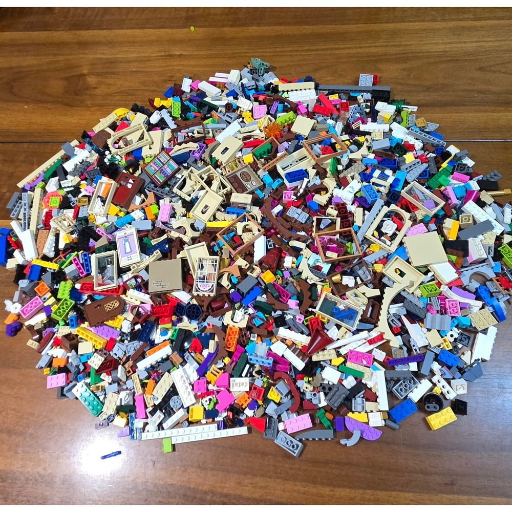 Lego Bulk Lot Mixed Bricks Windows Doors Arches Harry Potter Pieces Multicolor